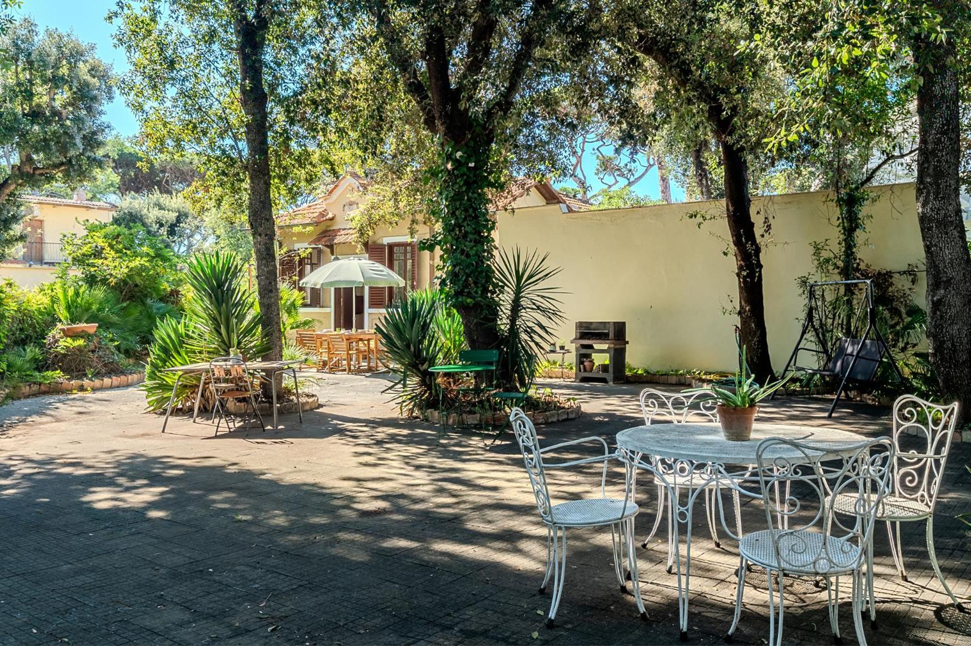 Exclusive Charming Villa - Free Parking 400 Mq Garden - Rome Airport - Roseto Villa Dream Fregenae Exteriör bild