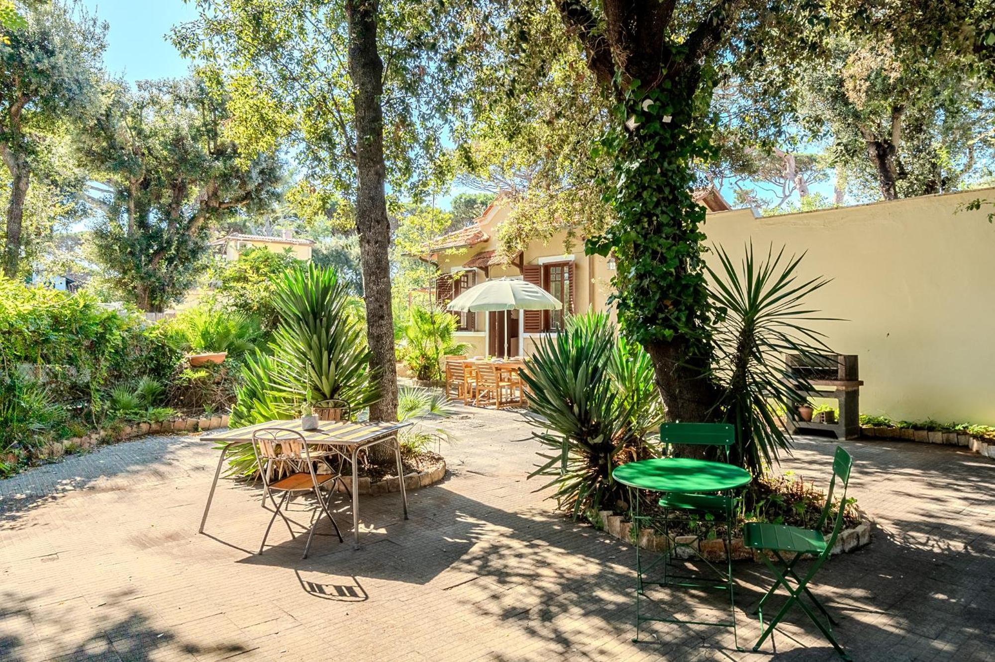 Exclusive Charming Villa - Free Parking 400 Mq Garden - Rome Airport - Roseto Villa Dream Fregenae Exteriör bild