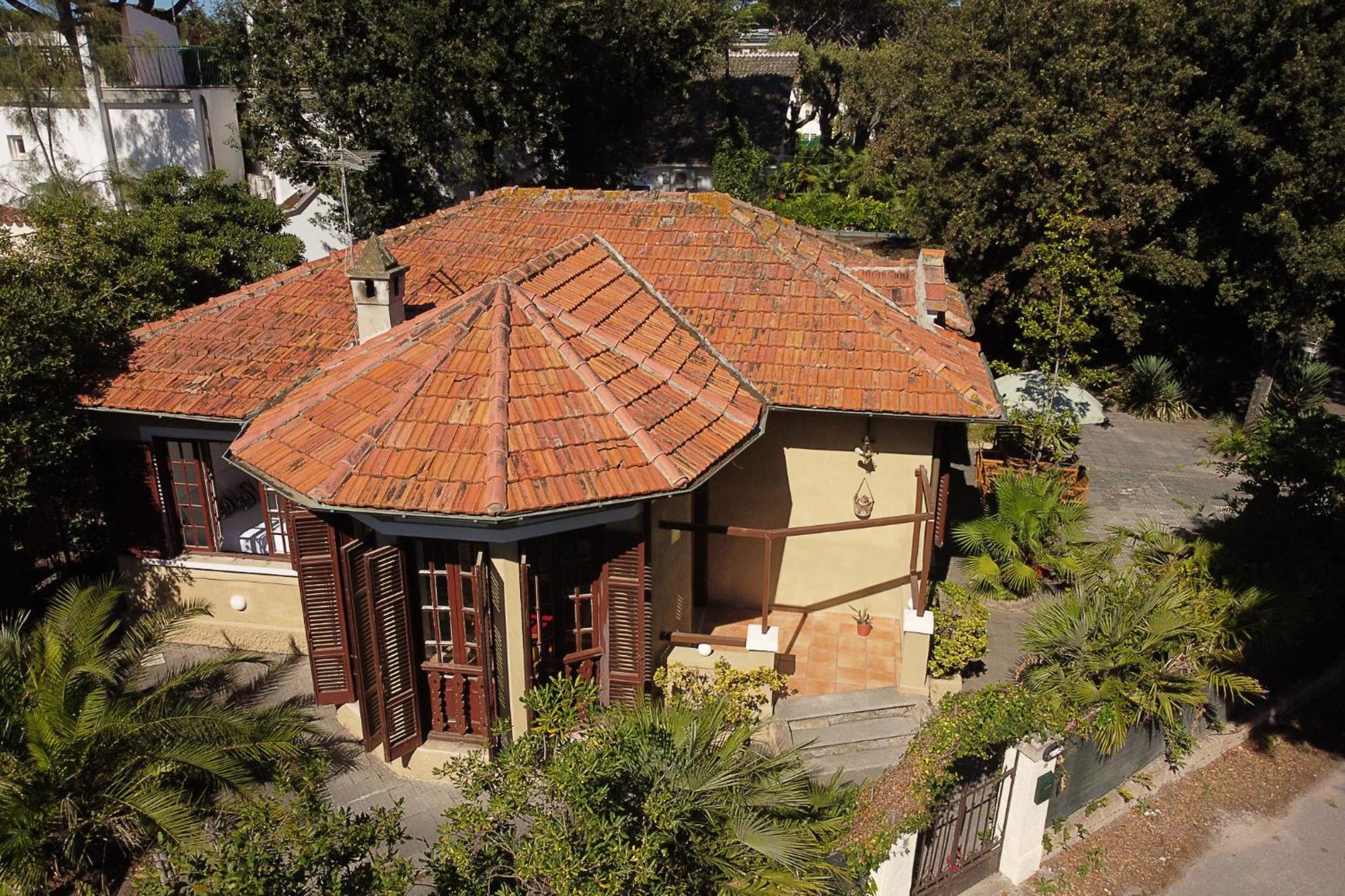 Exclusive Charming Villa - Free Parking 400 Mq Garden - Rome Airport - Roseto Villa Dream Fregenae Exteriör bild