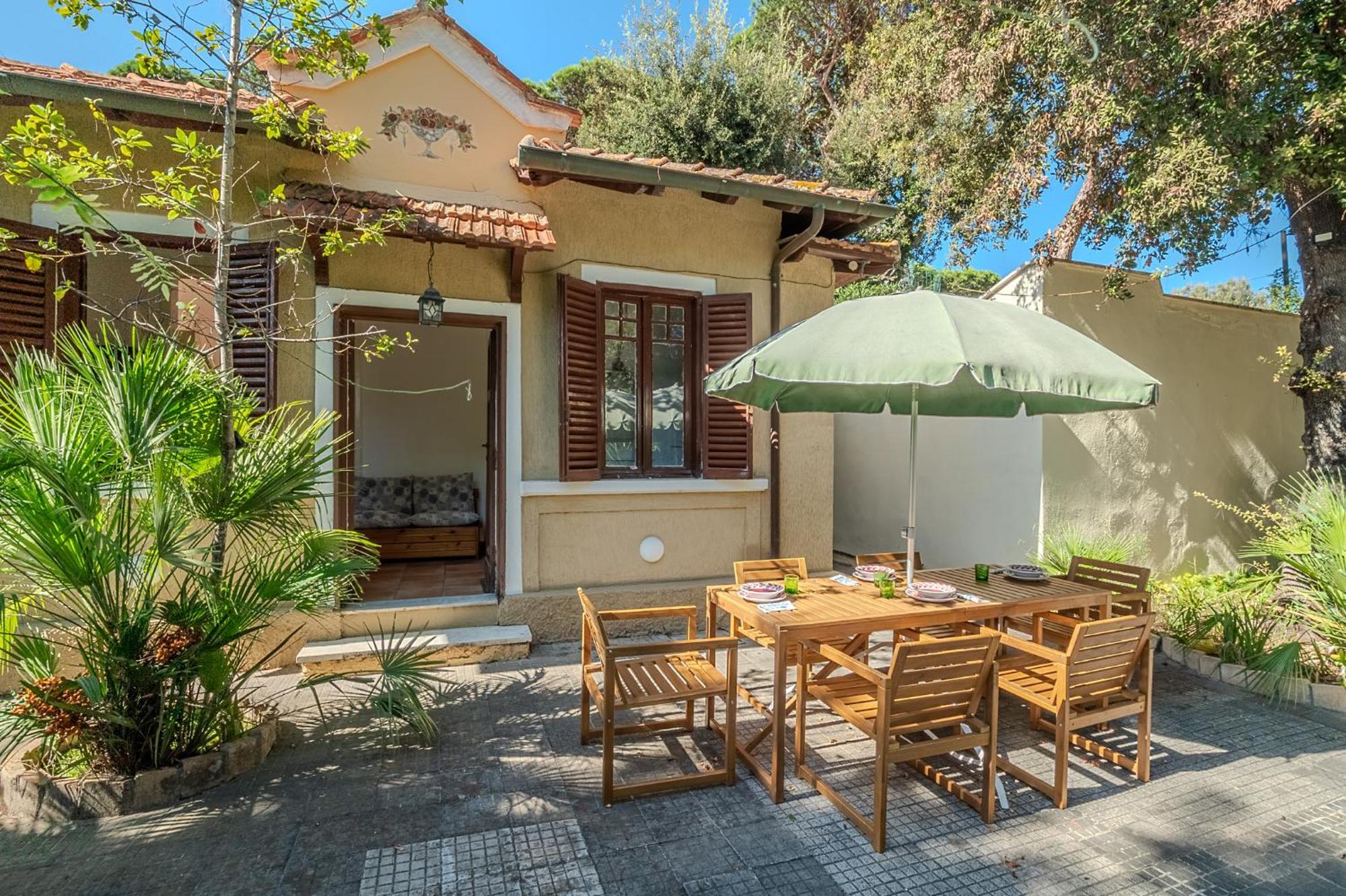 Exclusive Charming Villa - Free Parking 400 Mq Garden - Rome Airport - Roseto Villa Dream Fregenae Exteriör bild