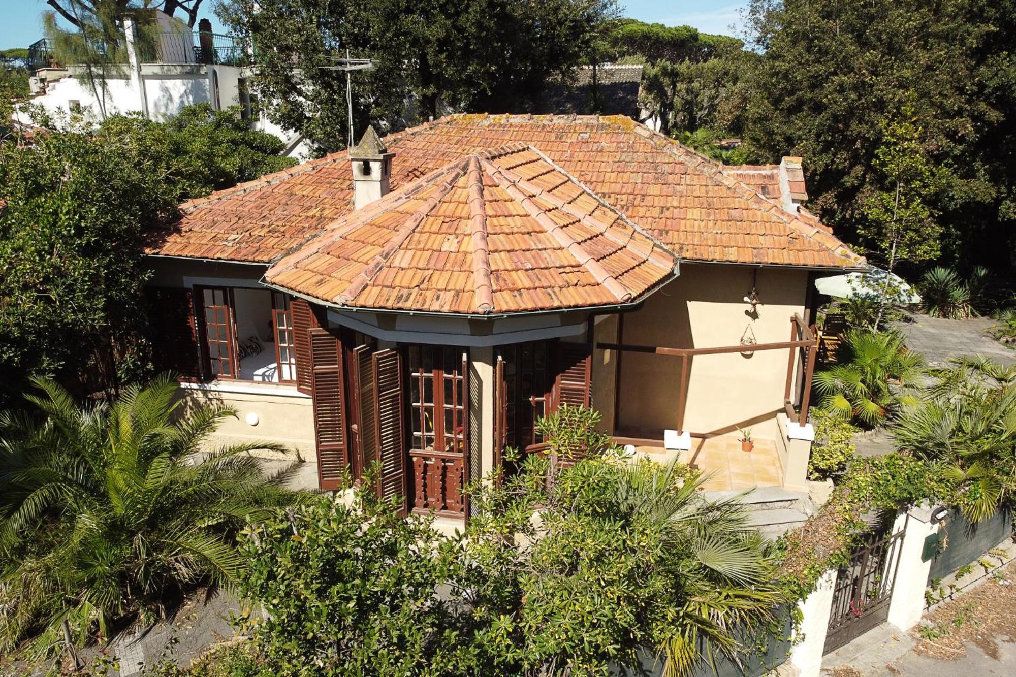 Exclusive Charming Villa - Free Parking 400 Mq Garden - Rome Airport - Roseto Villa Dream Fregenae Exteriör bild